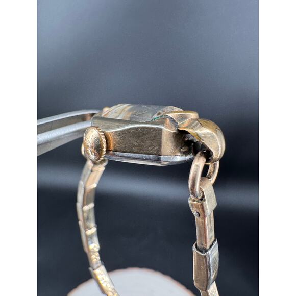 Vintage Croton Swiss 17 Jewel Ladies Watch 10K RGP Gold Filled Art Deco Style main image 12